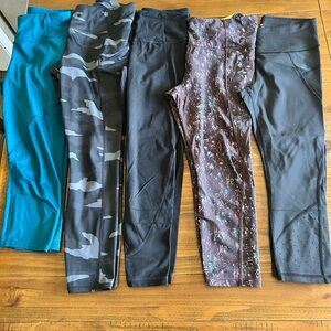 Athleta Leggings & Pants Bundle (5 Pairs, Size S)